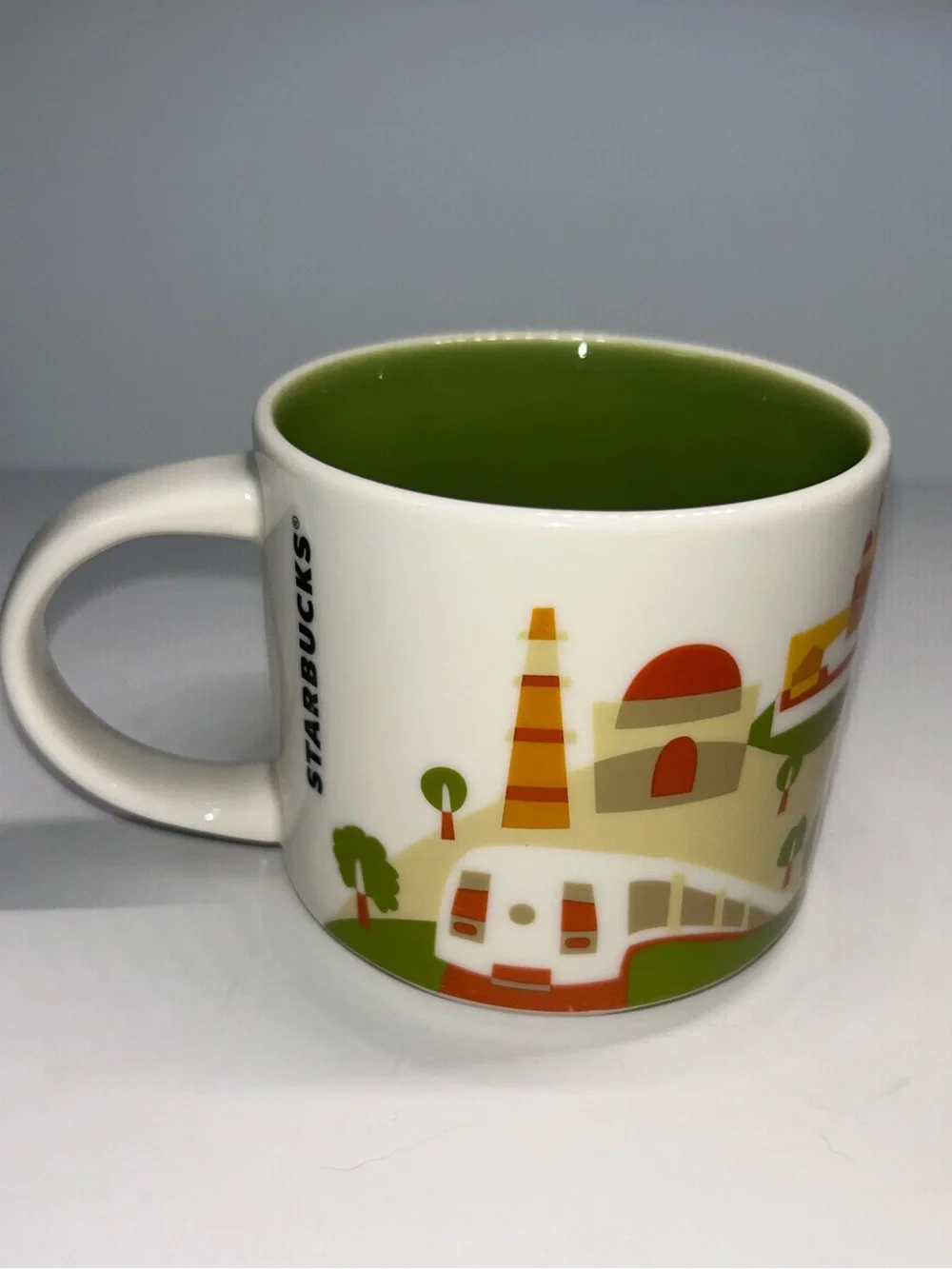 Starbucks New Delhi India Mug You Are Here Collection Stoneware Coffee Cup Rare